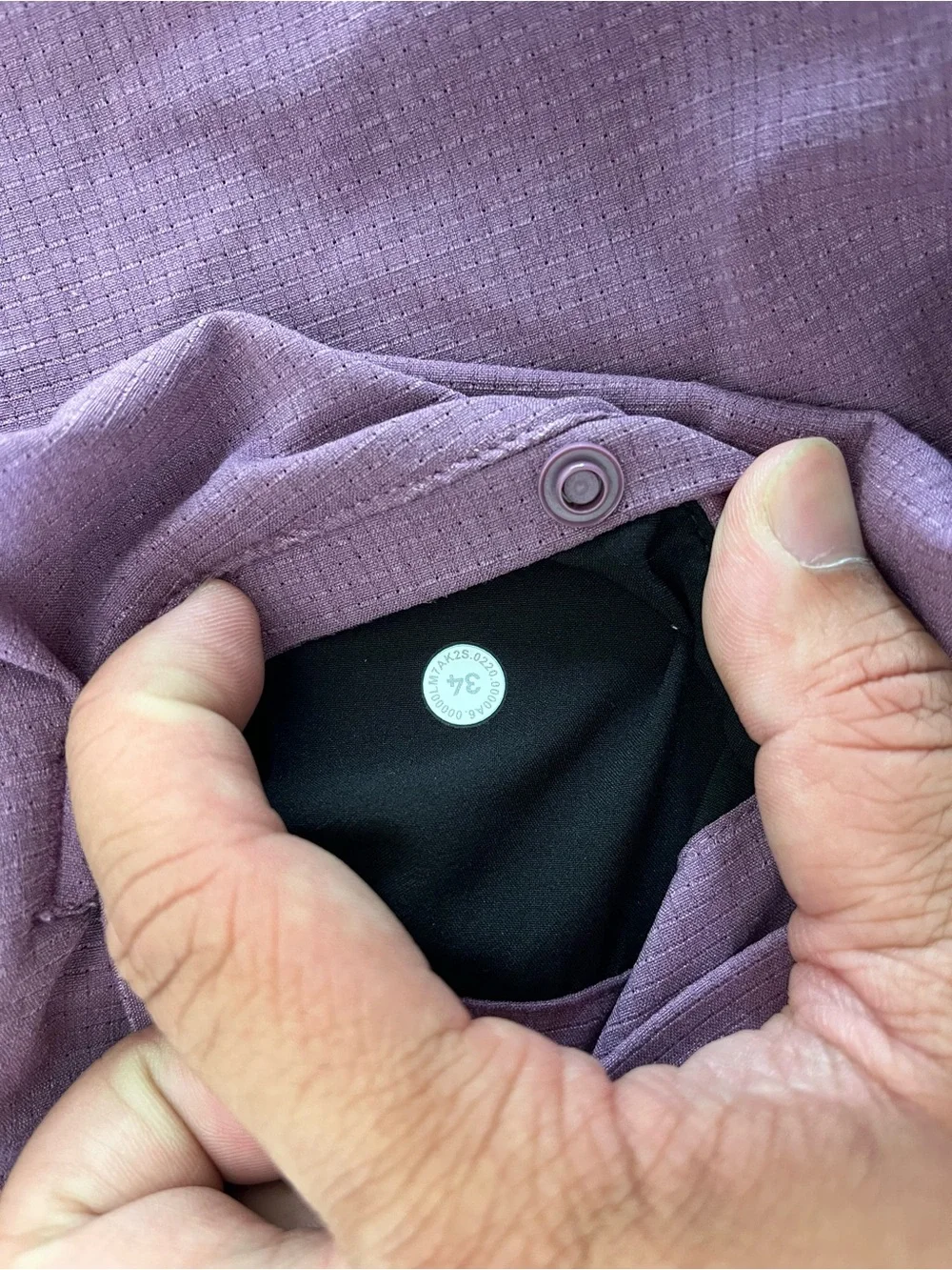 Men’s Lululemon Purple 7in Inseam Shorts Size 34